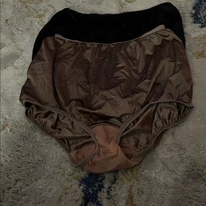 Cotillion Black and Brown Highwaisted Panties